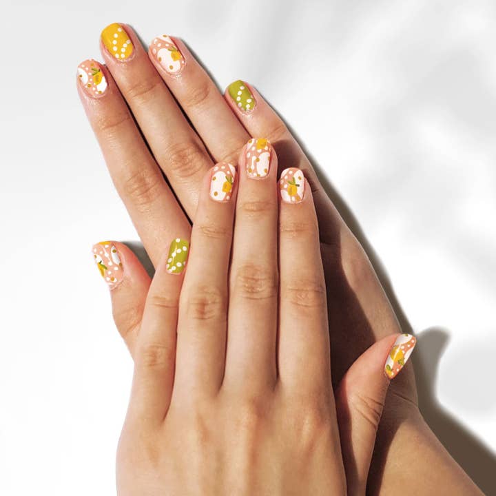 Modgloss - Wholesale Nail Art/Decal - Lemon Fruit Summer Nail Wrap Kit5