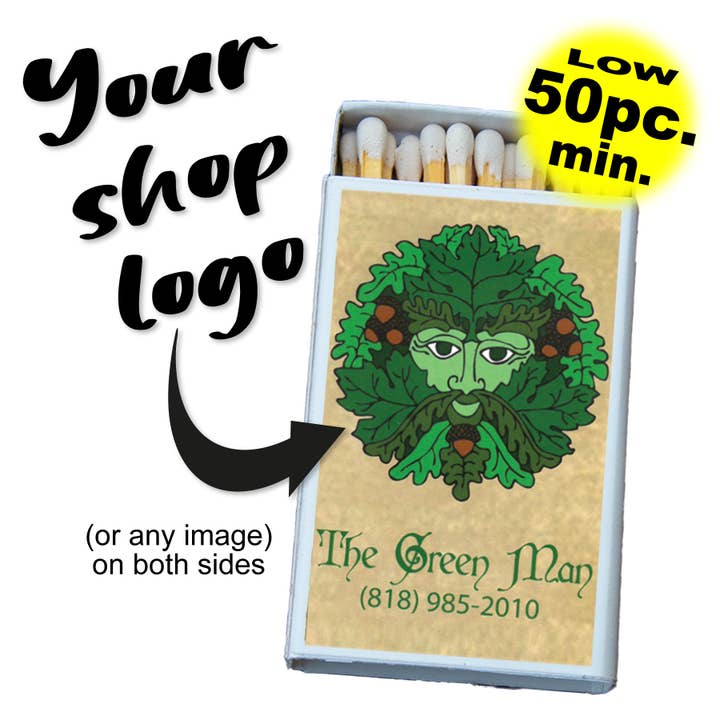 CUSTOM Matchboxes for your Business • Personalized Matches for wholesale by Most Amazing