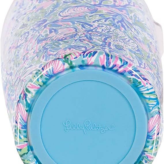 Lilly Pulitzer by Lifeguard Press - Vente Gourde/bouteille isotherme - Tasse isotherme en acier inoxydable, Soleil It On Me2