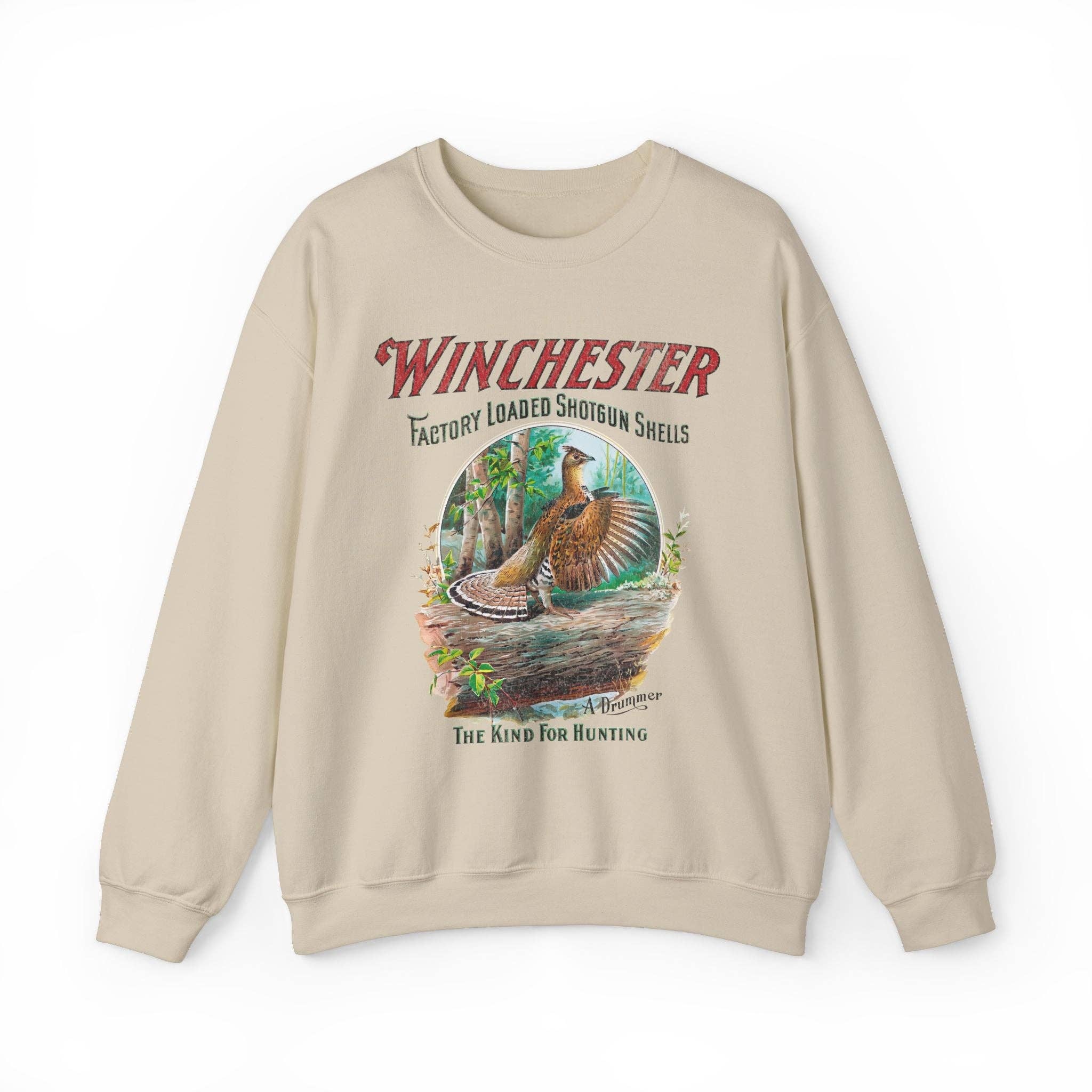 KILLER RETRO - Wholesale Graphic Sweatshirt - Unisex - Vintage Rifle Shell Ad Sweatshirt1