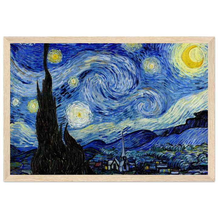 Art-O-Rama Shop - Vendita all'ingrosso Poster - Van Gogh - La notte stellata, poster dell'opera del 188911