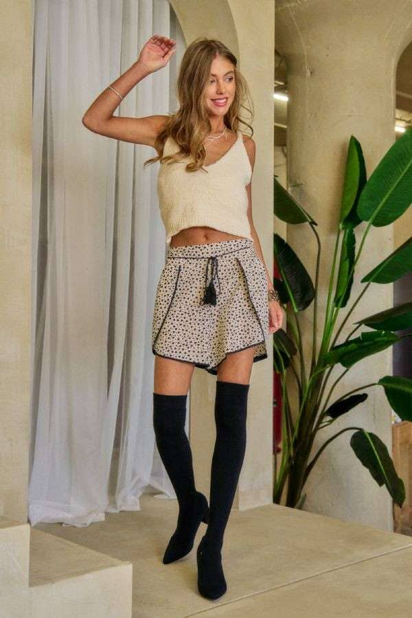 Branco PLUS XADREZ ELÁSTICO PONTO BOLSO PADRÃO BOLSO para venda a revendedores na Faire5