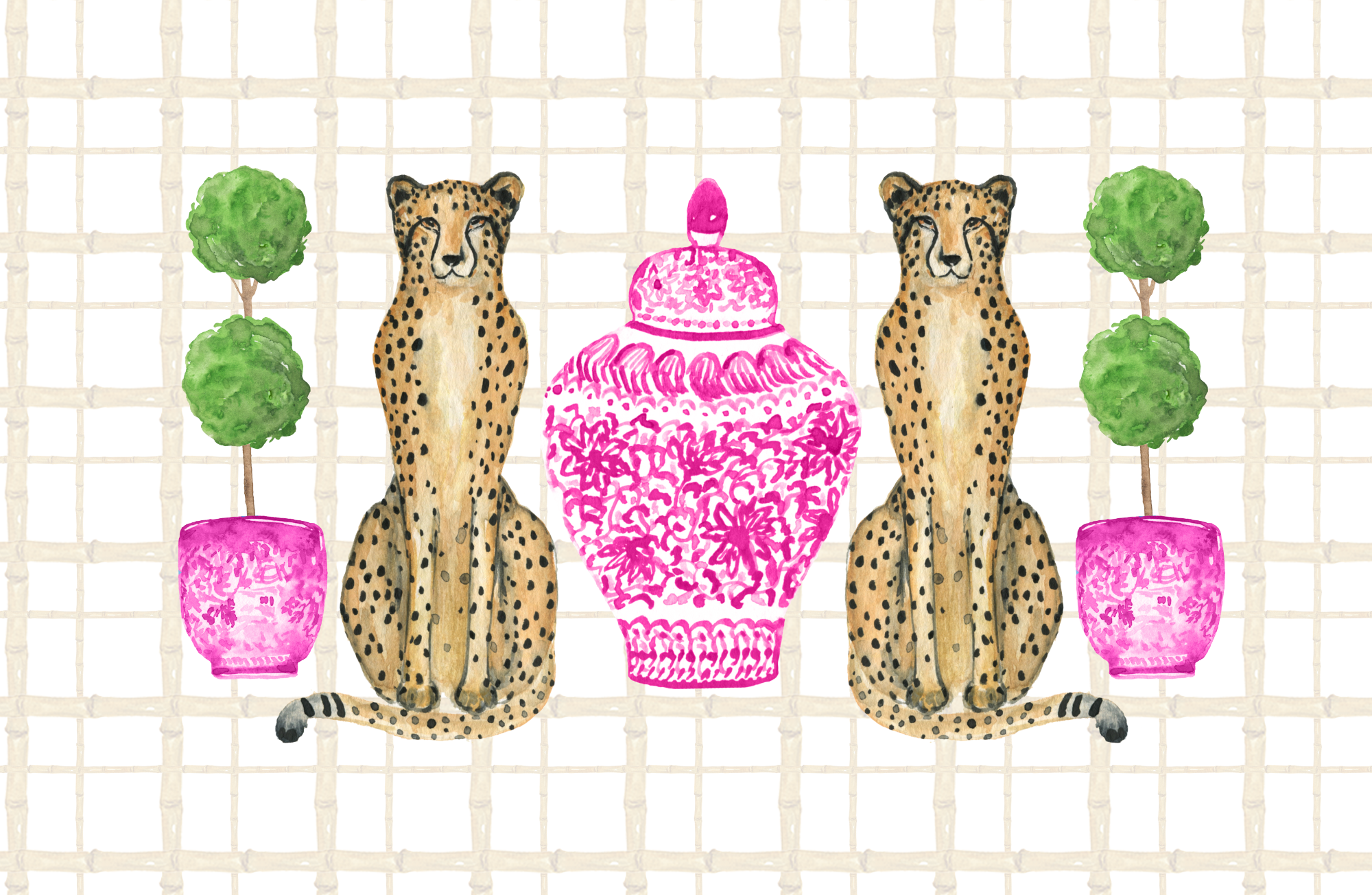 TAYLOR GRAY - Vente Plateaux décoratifs - Ensemble de 10 inserts CHINOISERIE VOL 2 11x174