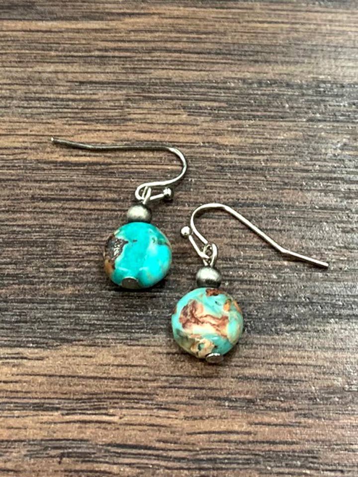 722886-1, 10mm Gemstone Earrings for wholesale by ISAC Trading Inc