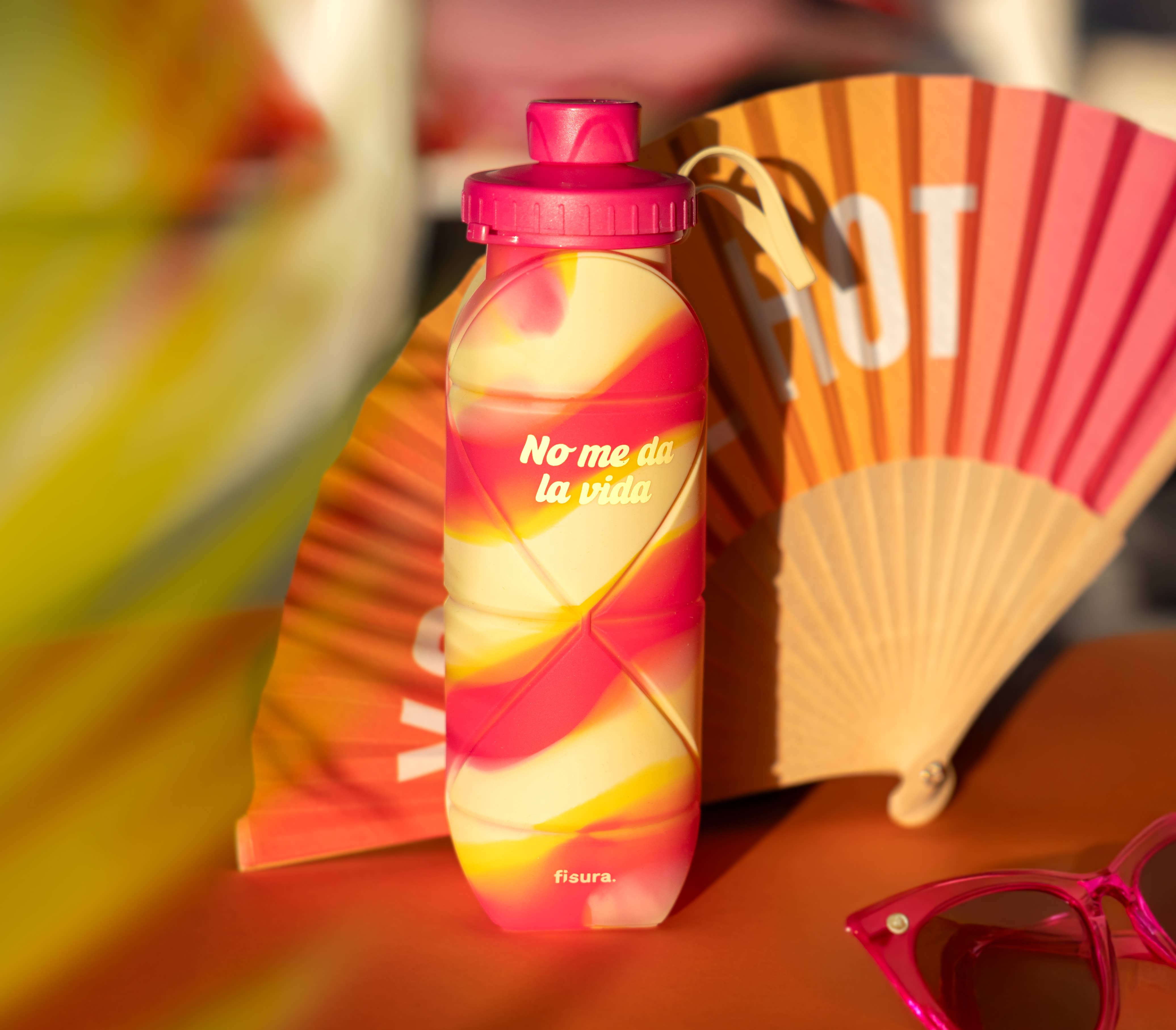 Fisura - Wholesale Water Bottle - Foldable bottle "I don't have time for this"3