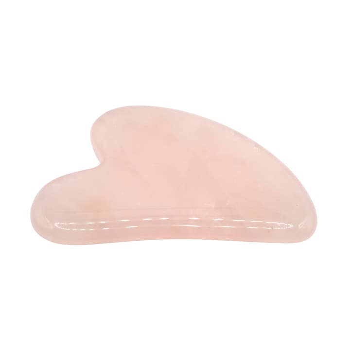 Rose quartz Gua Sha – Grade A for wholesale by Marylise Mirabelli
