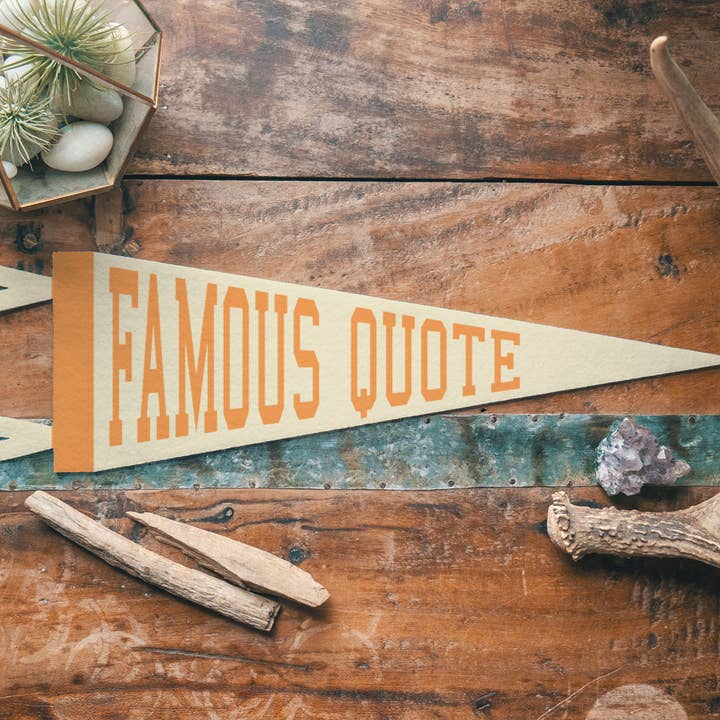 Benoit's Design Co. - Wholesale Sign - Custom Varsity Felt Pennant