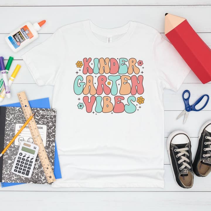 Kindergarten Kids Shirt, D 1 for wholesale by Solana Grace