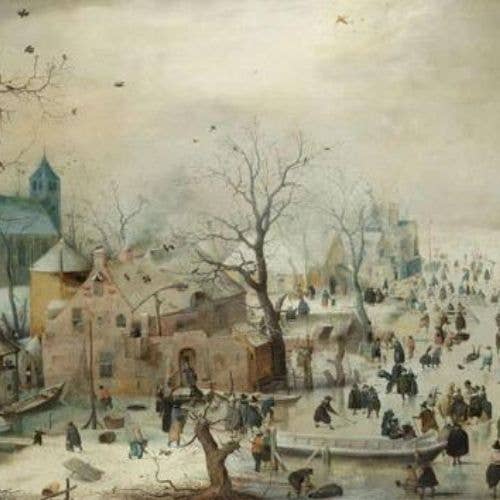 Papier Découpage Menthe Patinage sur Glace pour la vente par Mint by Michelle