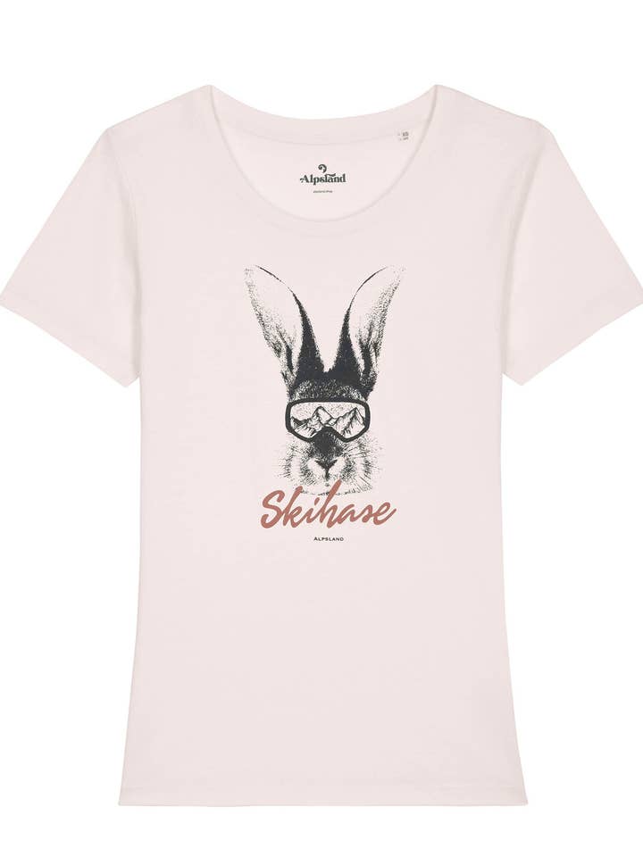 Ski Bunny - Women's Graphic Organic Shirt for wholesale by Alpsland