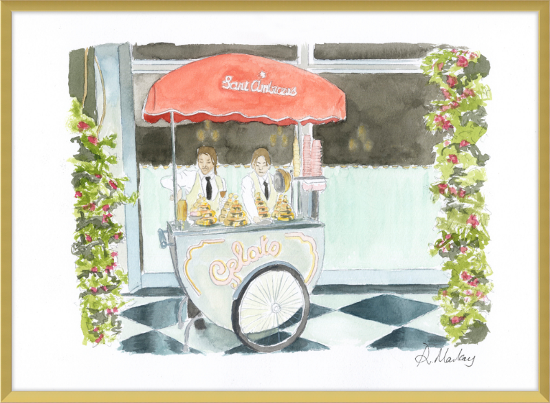 Gavalina - Vente Affiche d'art - Sant Ambroeus Palm Beach7