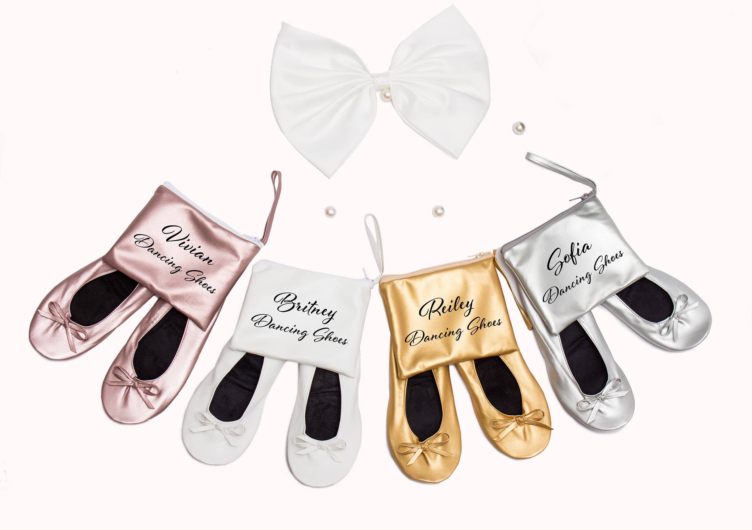 Sisters G Kids - Wholesale Flats/Loafers - Unisex - Wholesale Ballet Flats with Matching Pouch 6