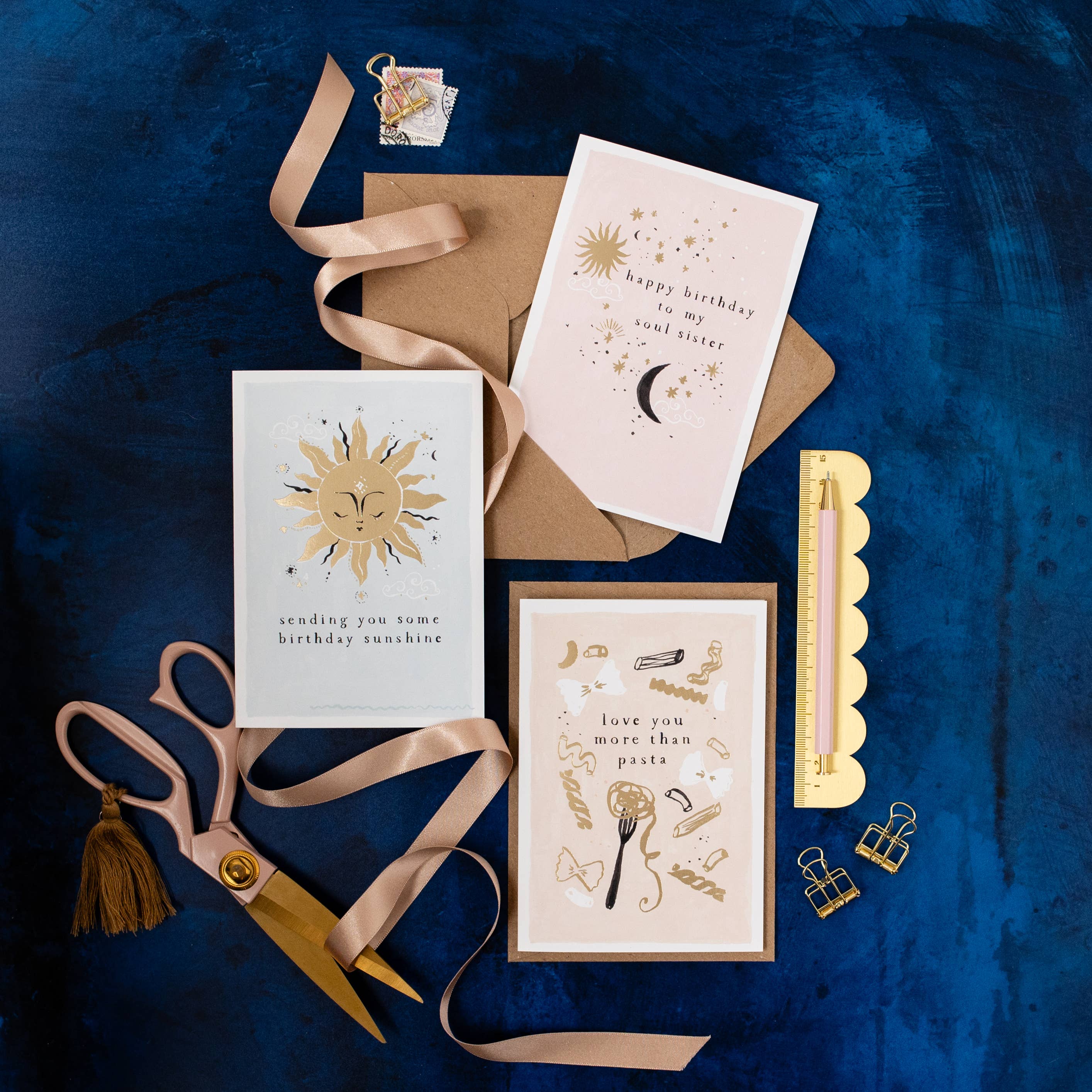 Sister Paper Co. - Wholesale Birthday Card - Soul Sister Birthday Card | Luxury Female Birthday Cards1