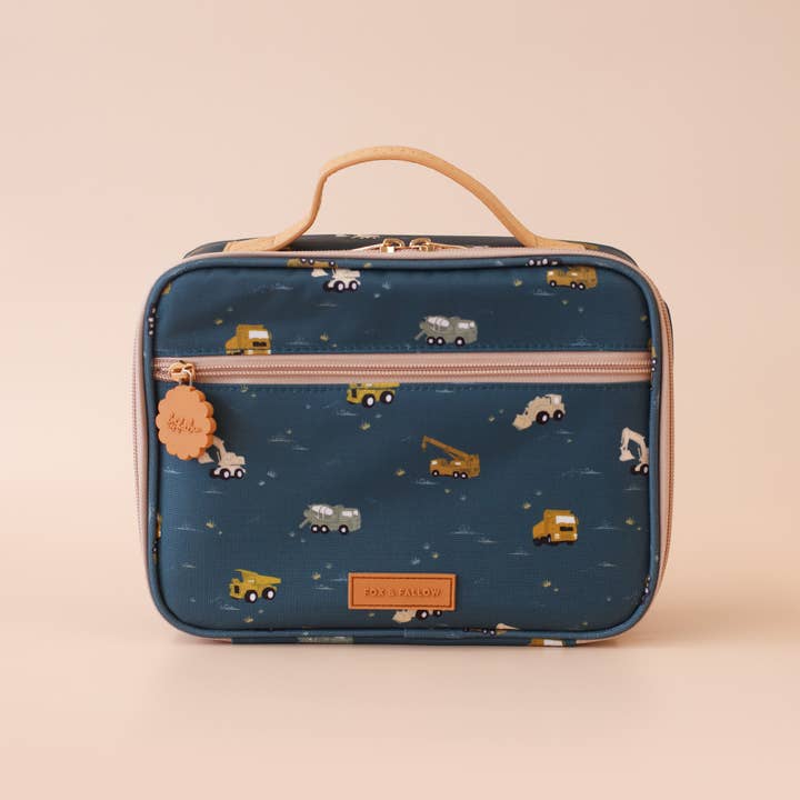 Fox & Fallow - Wholesale Lunch bag/box – Kids - Trucks Mini Lunch Bag1
