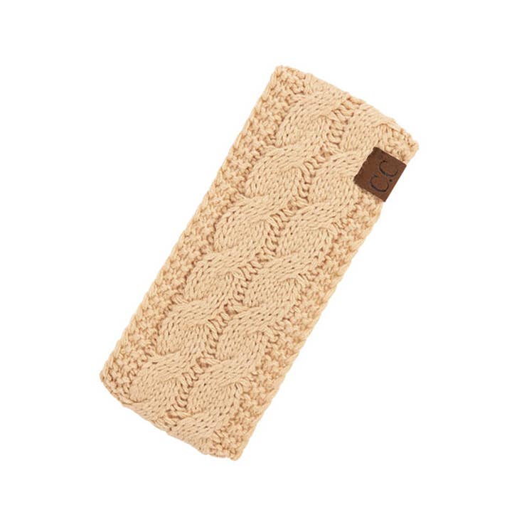 Hana - Wholesale Fashion Headband - Women's - C.C Cable Knit Solid Headband44