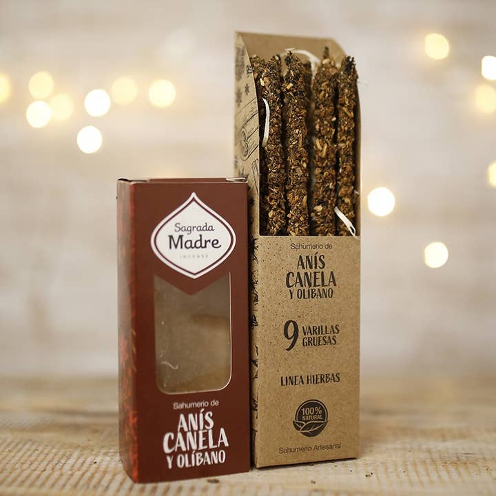 Anise, cinnamon and olive oil - Sacred Mother Incense y otras tendencias de Resultados para anís al por mayor. Devoluciones gratuitas y condiciones de pago a 60 días en Faire en Faire.