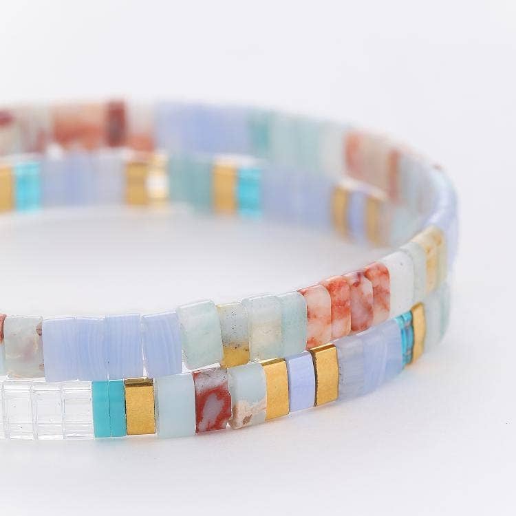 Koss Design - Vendita all'ingrosso Parure di gioielli - Parure Nerea - Bracciale di perle1