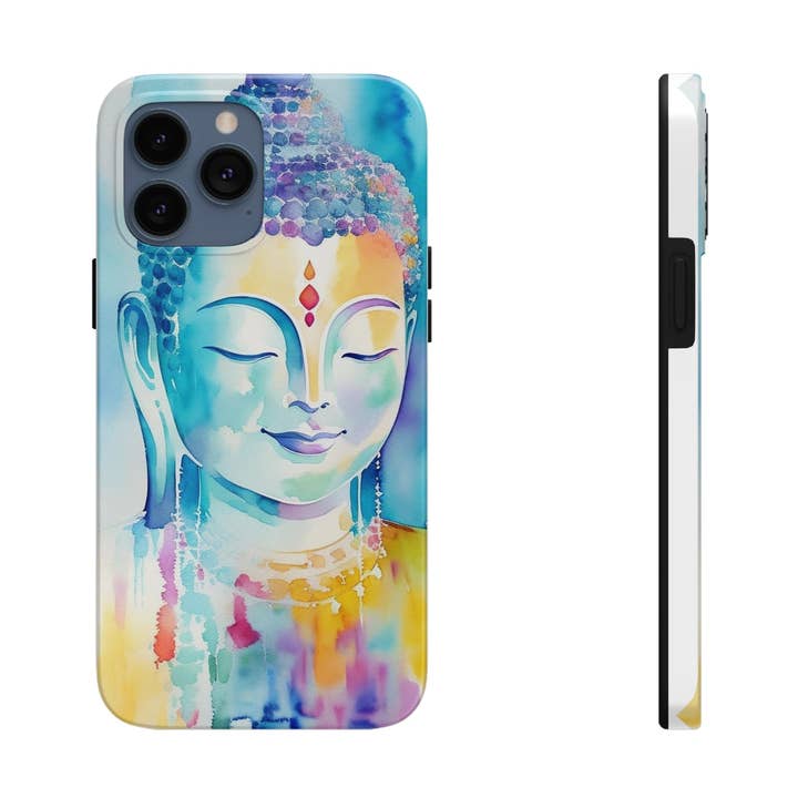 Buddha Lili Watercolor stoere telefoonhoesjes van Art Essential voor wholesale door Art Essential