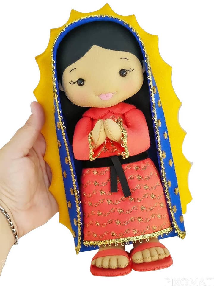 Our lady of Guadalupe doll, Marian doll, our lady of Guadalu for wholesale by Lovencomfort