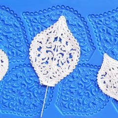 Stampo in silicone per pizzo: Opulence per la vendita all'ingrosso da parte di Crystal Candy Unique Cake Decorations