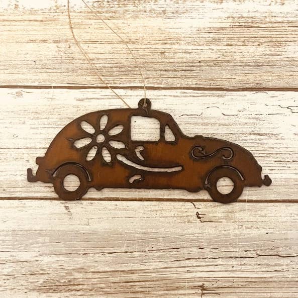 Universal Ironworks USA - Wholesale Outdoor Ornament/Decor - VW BUG GARDEN FRIEND Hippie Ornament0