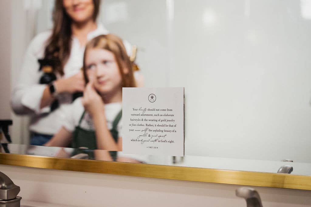 Plains + Simple - Wholesale Sticker - Scripture Pack Window Clings - Heart8