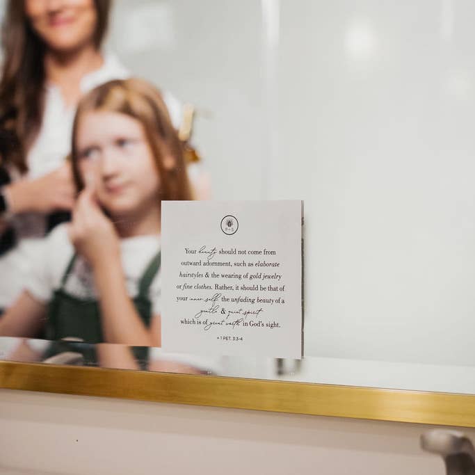 Plains + Simple - Wholesale Sticker - Scripture Pack Window Clings - Heart8