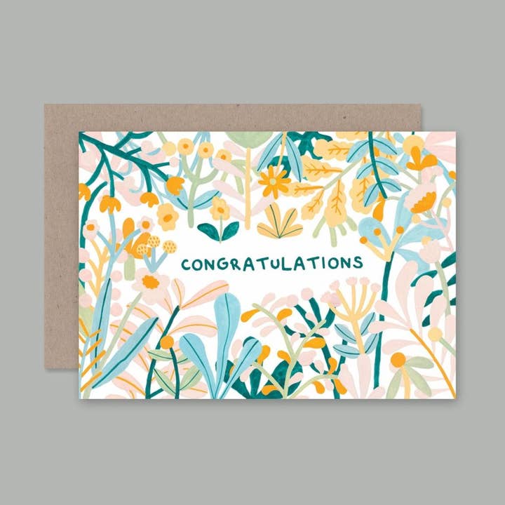 AHD Paper Co - Wholesale Congratulations card - CONGRATULATIONS card0