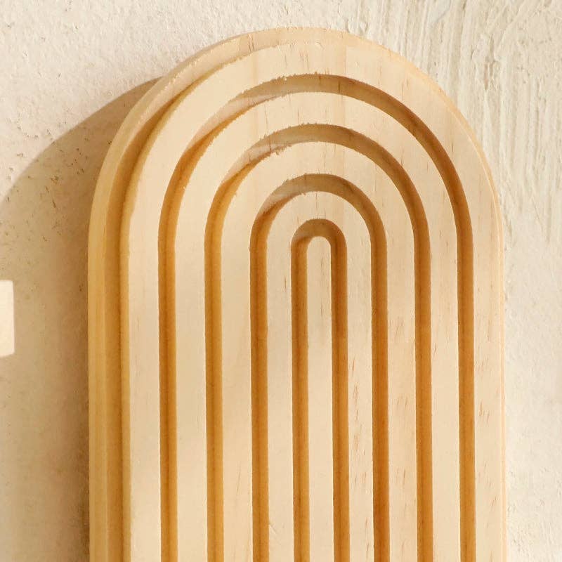 Kiyo Home - Wholesale Muurplank - Geometrische Houten Wandplank | Zwevende Wandplank10