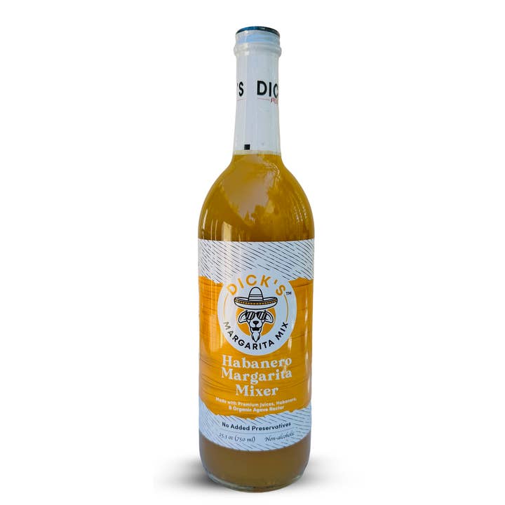 Dick’s Habanero Margarita Mix - Award Winning, Craft Made for wholesale by Dick's Mixes