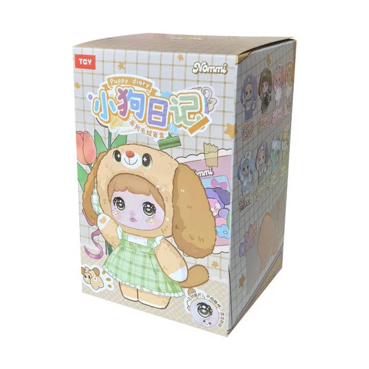 Nommi Puppy Diary Series Plush Blind Box for wholesale by FoloFun