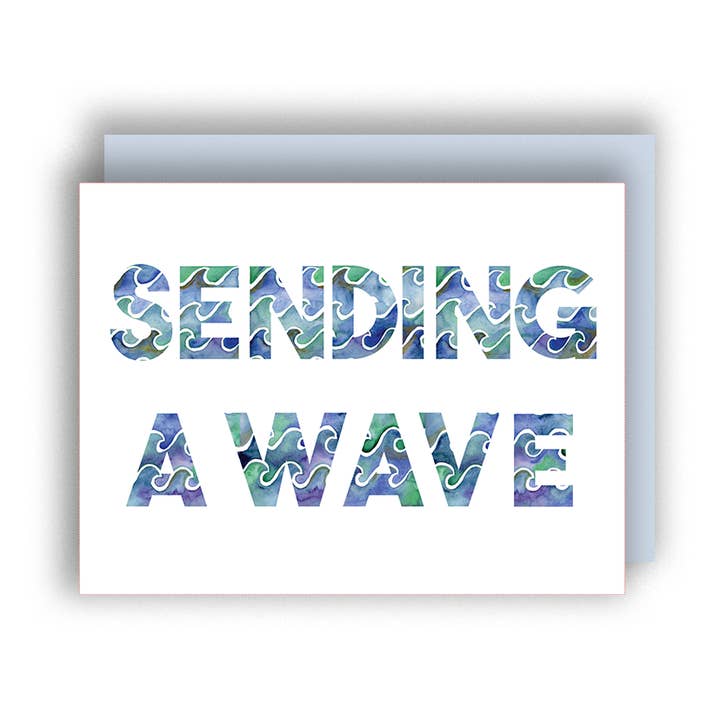 Invio di un biglietto di auguri con un' per la vendita all'ingrosso da parte di Printed Water