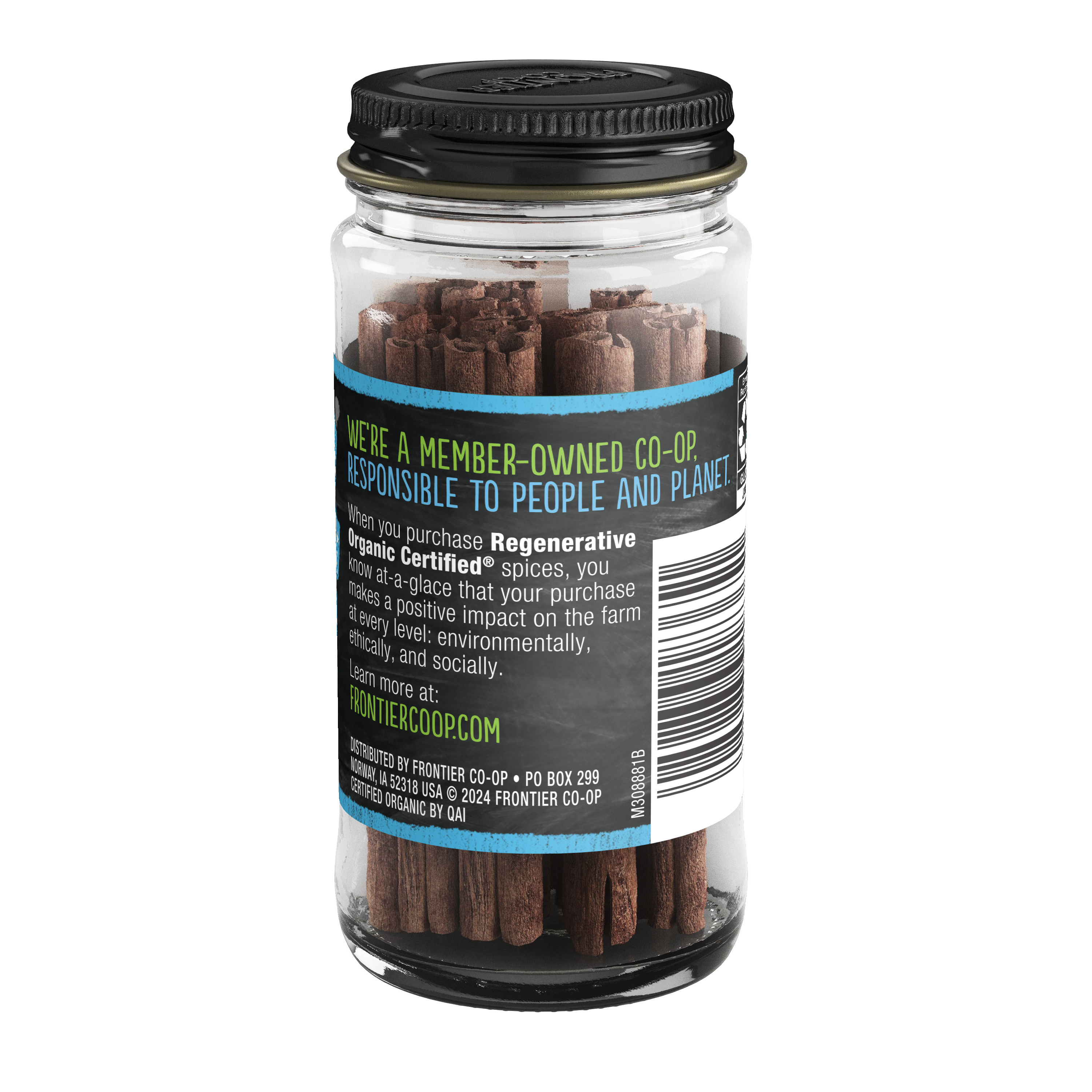 Frontier Co-op - Wholesale Herbs - Regenerative Organic Certified® Ceylon Cinnamon Sticks1