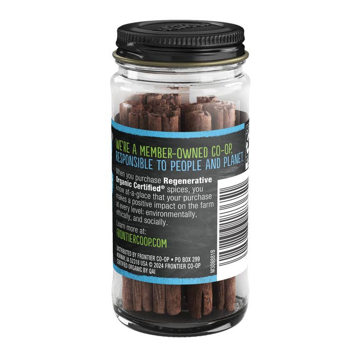 Frontier Co-op - Wholesale Herbs - Regenerative Organic Certified® Ceylon Cinnamon Sticks1