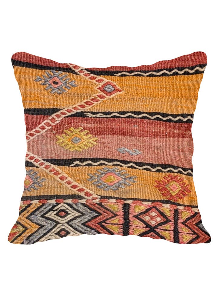Turkish Kilim Cushion Cover - 46 cm x 46 cm for wholesale by Imaco Rugs