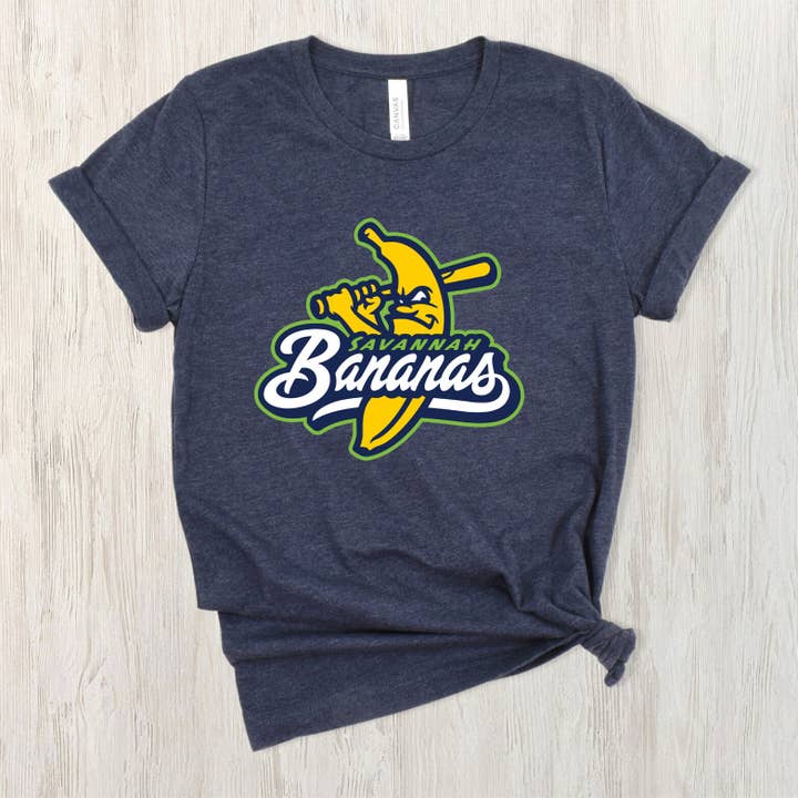 TheKingShirt - Wholesale Screen Printed T-Shirt - Women's - Savannah Banana Baseball Logo Tee Unisex Jersey Shirt4