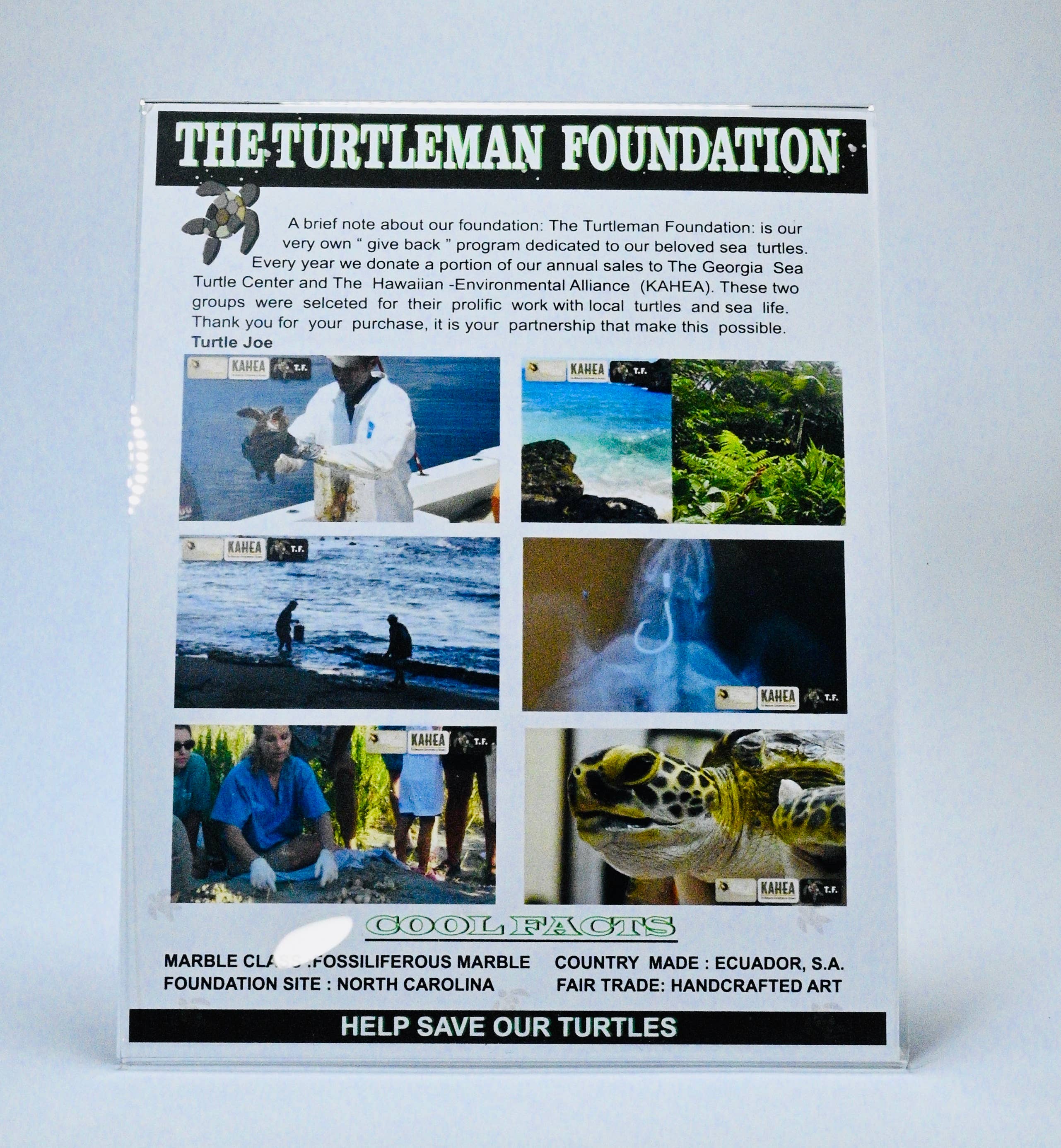 SS handcrafted Art - Wholesale Retailer display stand/case - Acrylic Sign Display 8.5" x 11"