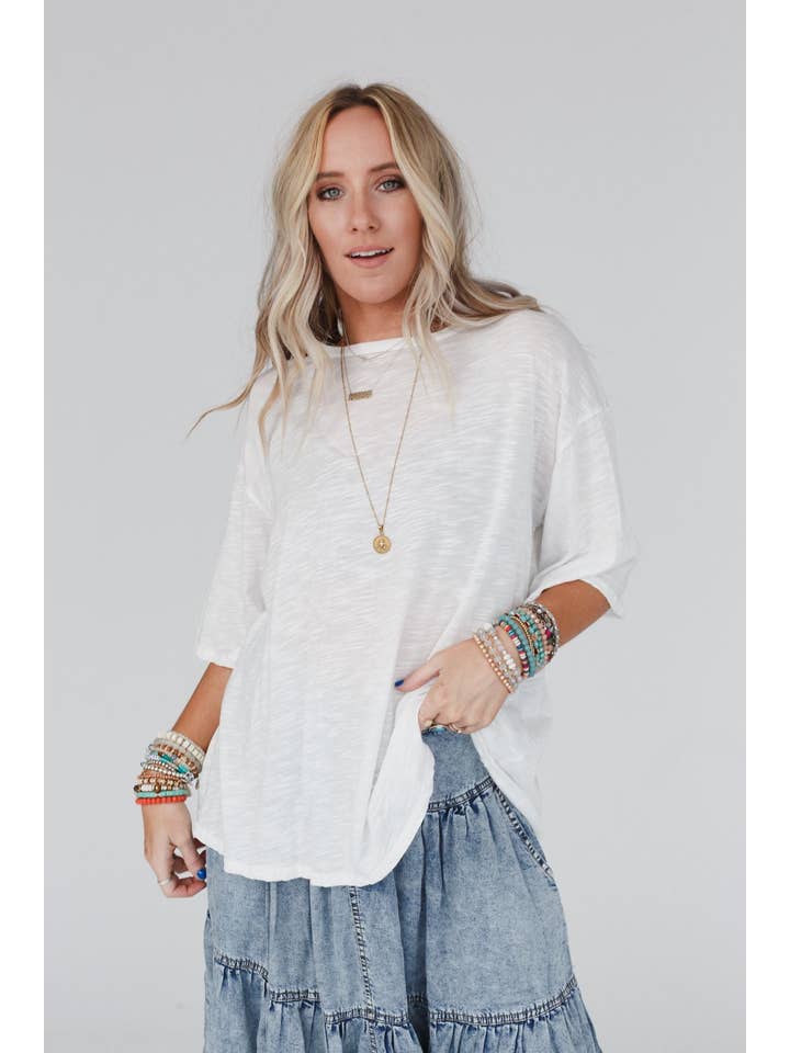 Three Bird Nest - Wholesale T-Shirt - Women's - Your Favorite Slub Tee Shirt - Natural