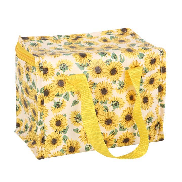 Something Different Wholesale - Wholesale Lunch bag/box - Sunflower Print Lunch Bag2