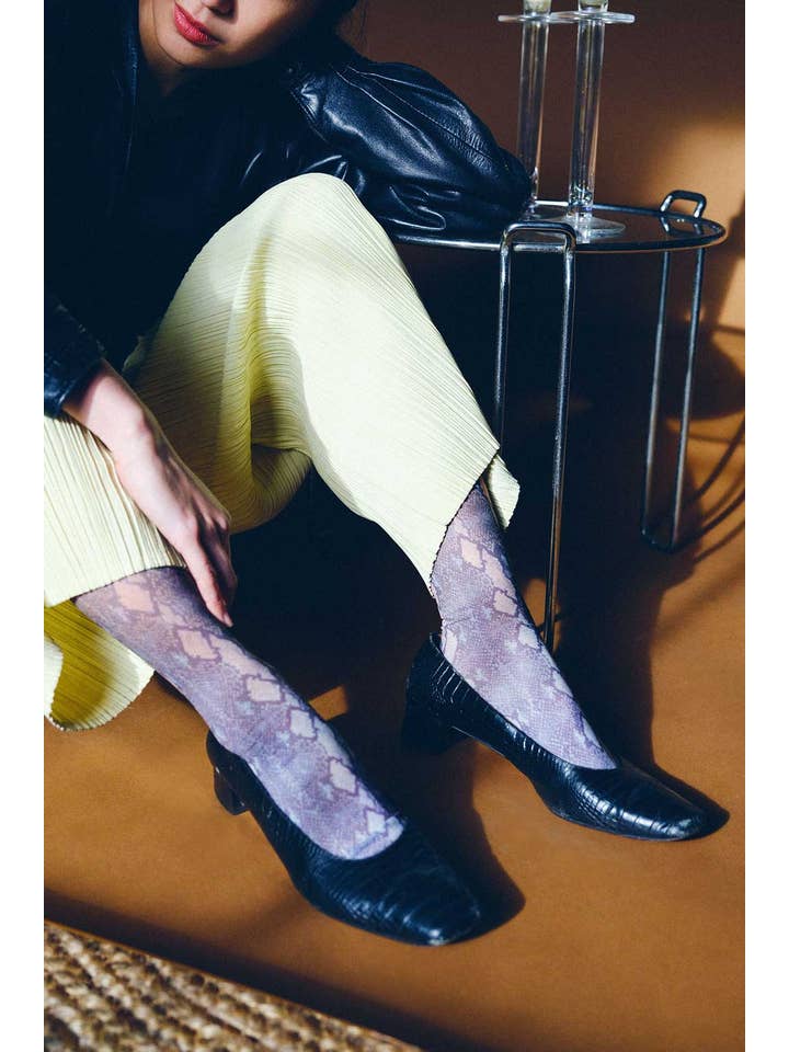 Orange Wild Nylon Ankle Sock for wholesale on Faire1