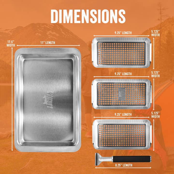 Yukon Glory - Wholesale Outdoor Grill Tools - Grill 'N Serve Set5