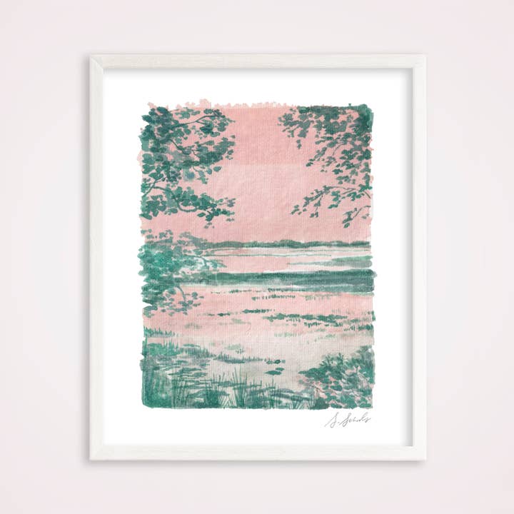 "Stillness" Print for wholesale by Sarah Schools Art