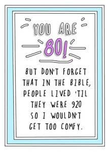 Go La La – wholesale Birthday card – 80 bible birthday card1