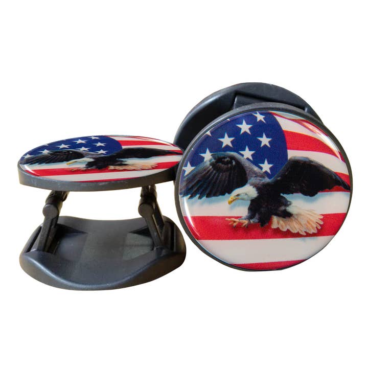 Suporte Telemóvel Ajustável Bandeira Americana Patriotic Eagle por atacado de NoMonet