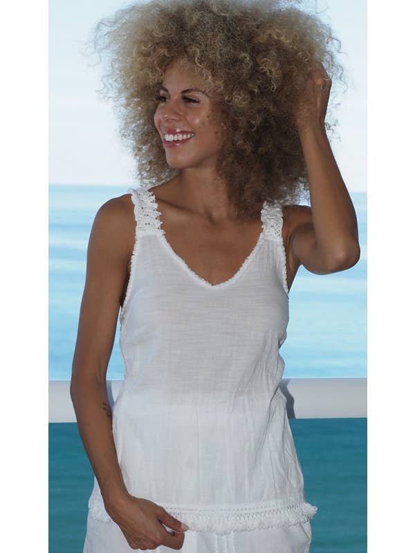 Cotton Natural - Vendita all'ingrosso Canotta - Donna - Canotta Malibu1