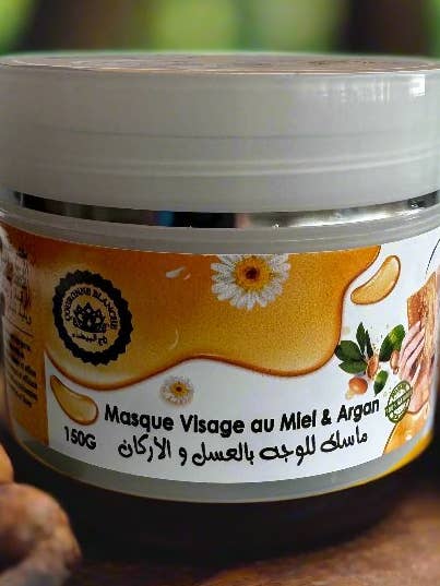 Organic Argan and Honey Face Mask for wholesale by STARS AND SOUKS