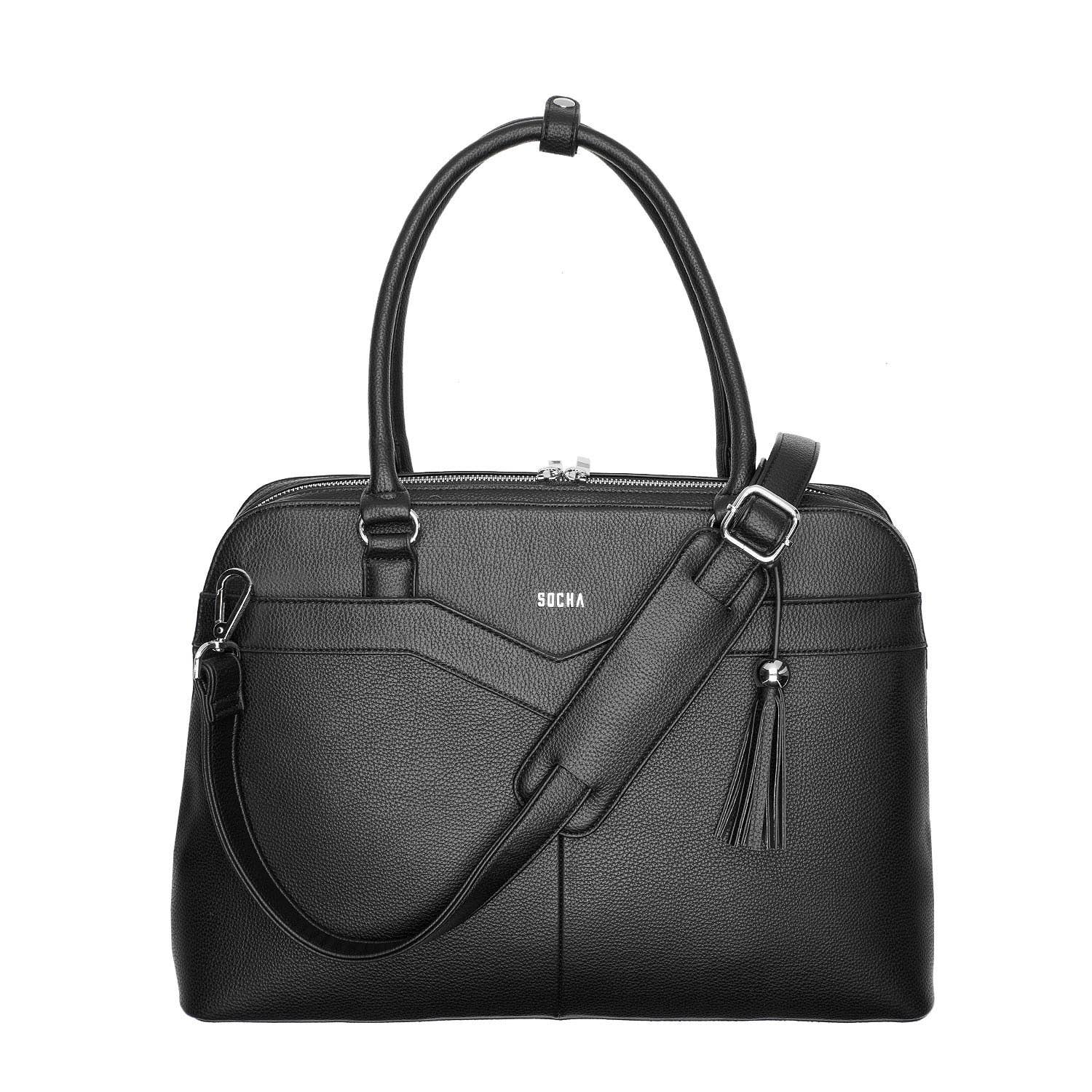Socha - Wholesale Laptop Bag - Women's - Women's laptop bag/business bag - Couture V Black 15 inch2