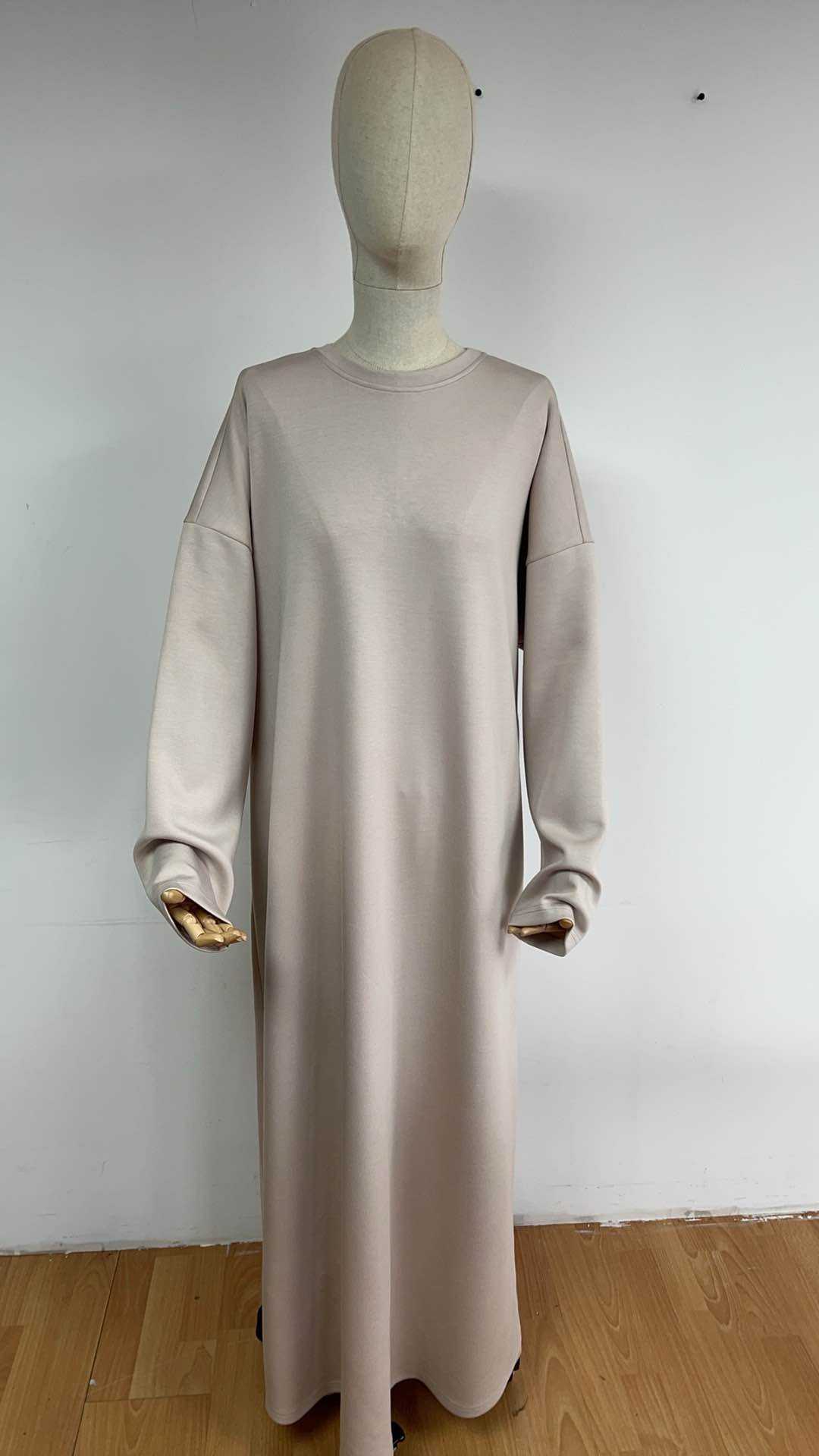 Aawoe Abaya – wholesale Hijab – Women’s – Elegant Abaya Dress With Long Sleeves - 2442-ROB8