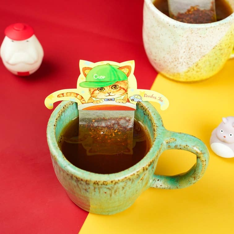 Yami - Wholesale Tea Bags - Cat Drip Bag Tea, Rooibos Tea, 2g*3bags3