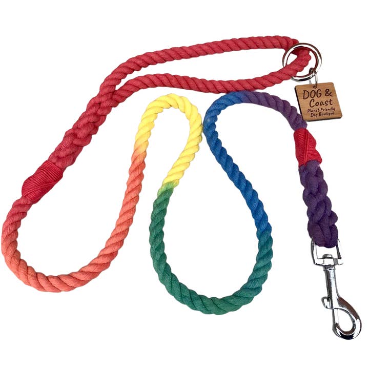 Cotton Rope Dog Lead - Choose Your Own Colour for wholesale by DOG & Coast
